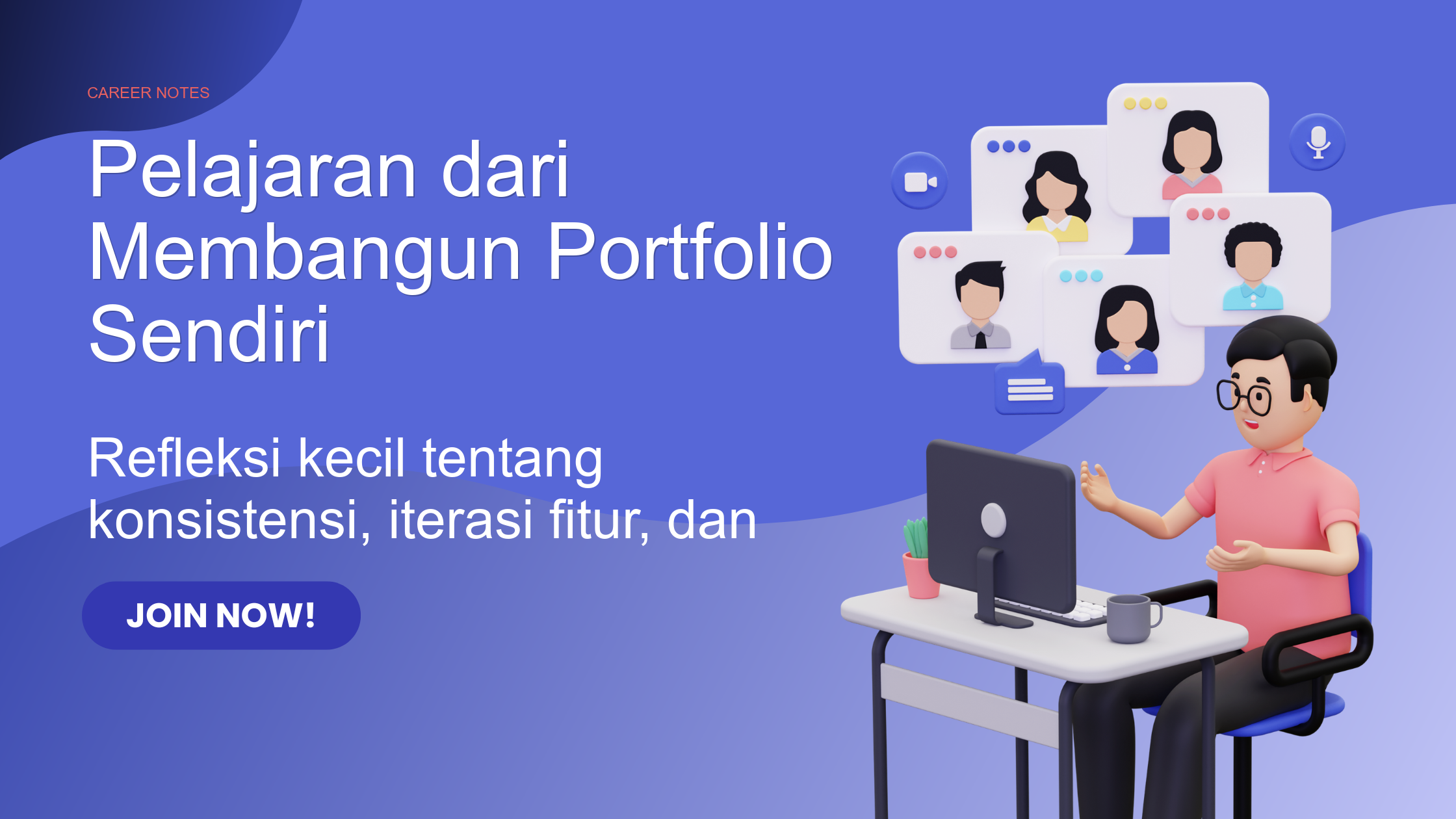 Pelajaran dari Membangun Portfolio Sendiri